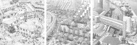 Pencil-Triptych